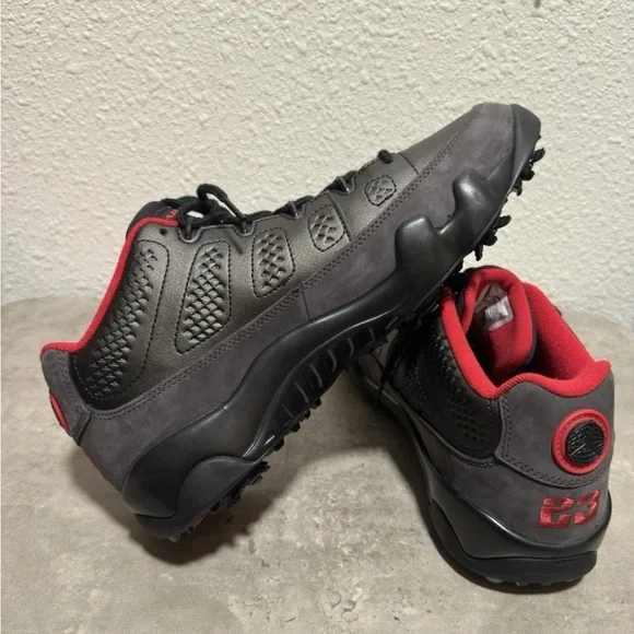 New Nike Air Jordan 9 Retro Low Sz 11 Men's Golf Shoes Black Style FJ5934-002 - Picture 6 of 8